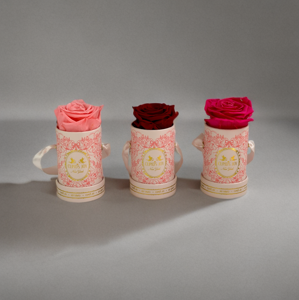 Trio of Eternal Roses