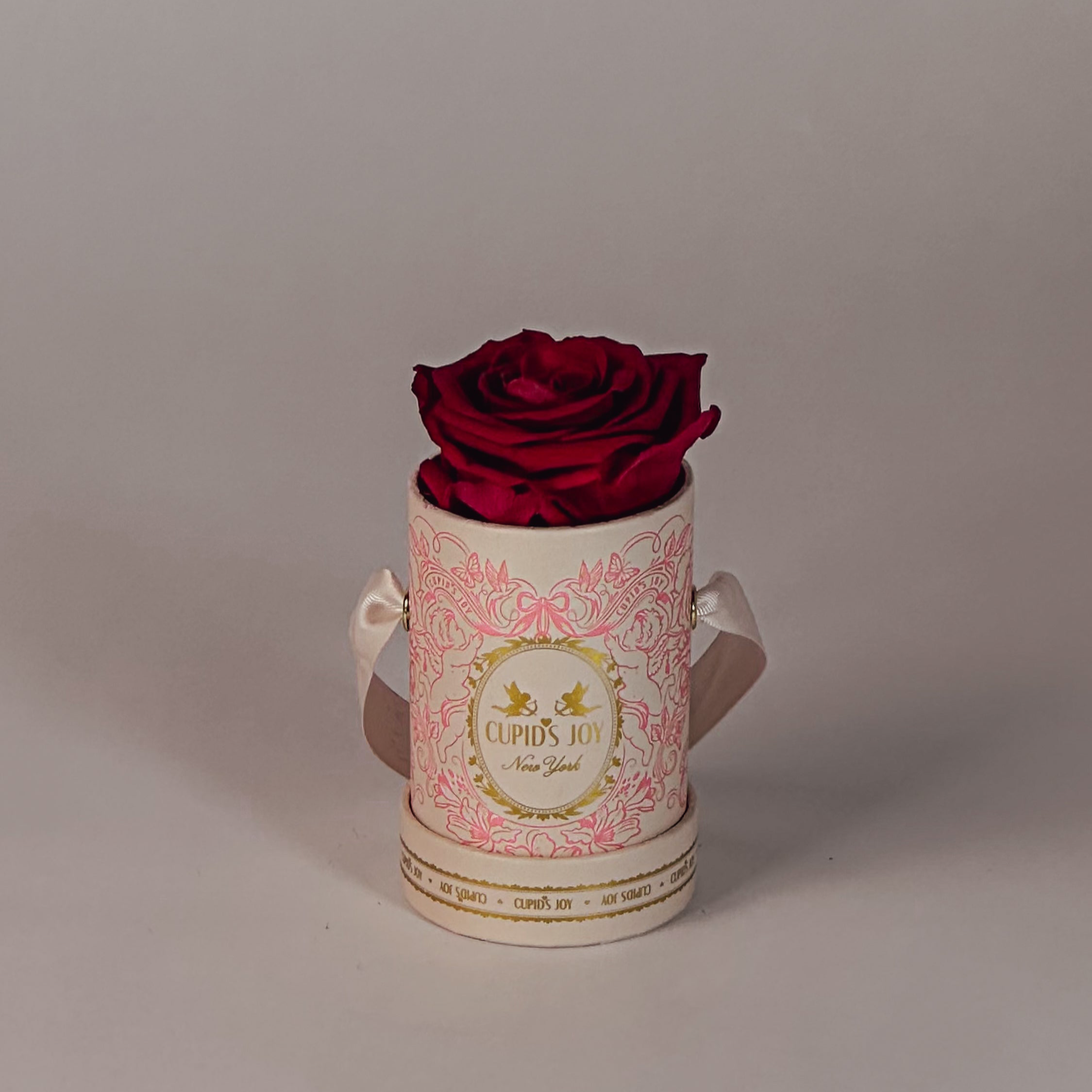 Single Red Rose by Cupid's Joy