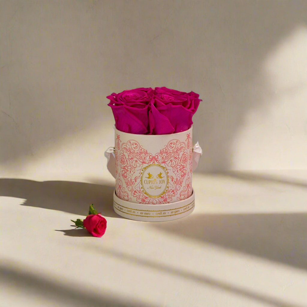 Four Ever 
– Box of 4 Preserved Roses
